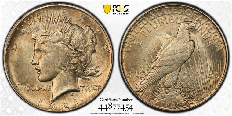 Cert 44877454 - Coin Image