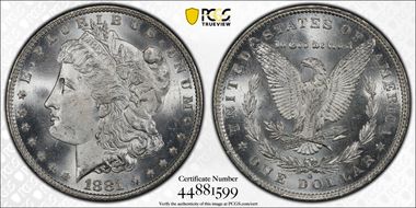 1881-O $1 MS65