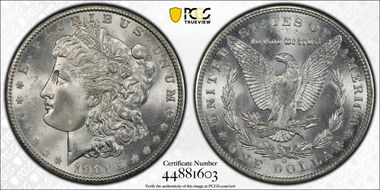 1901-O $1 MS65
