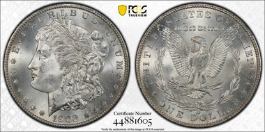 1902-O $1 MS66