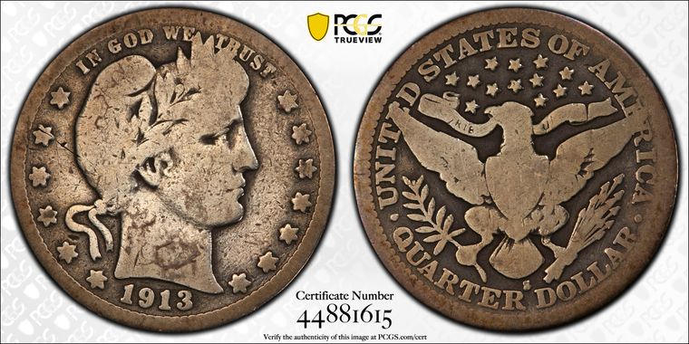 Cert 44881615 - Coin Image