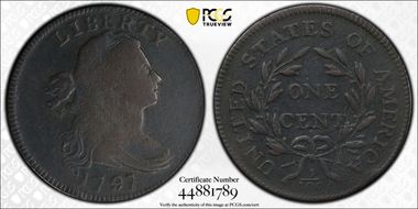 1797 1C Reverse of 1795 N1BN