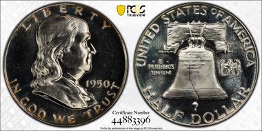 1950 50C PR65