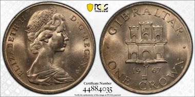 1967 Crown KM-4 Cu-Ni MS65