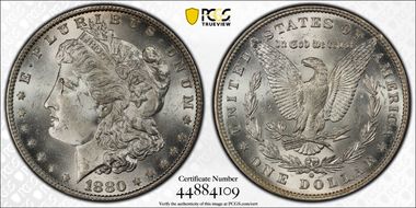 1880-O $1 MS64