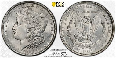 1886 $1 MS64