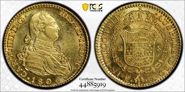 1806-M FA 2 Esc Calico-1314 MS63