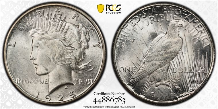 Cert 44886783 - Coin Image