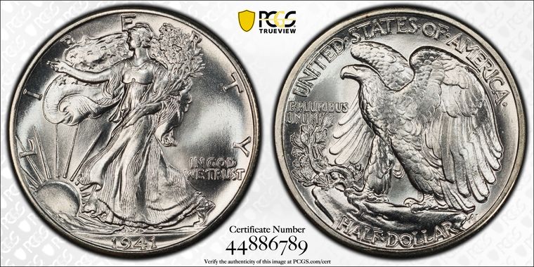 Cert 44886789 - Coin Image