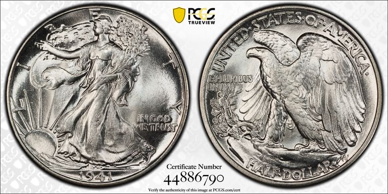 Cert 44886790 - Coin Image