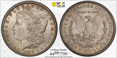 1888-O $1 Doubled Die Obverse MS61