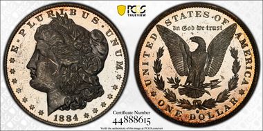 1884-O $1 MS63DMPL