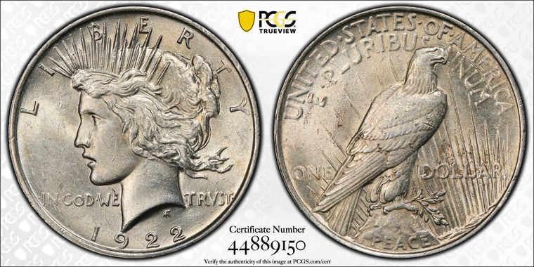 Cert 44889150 - Coin Image