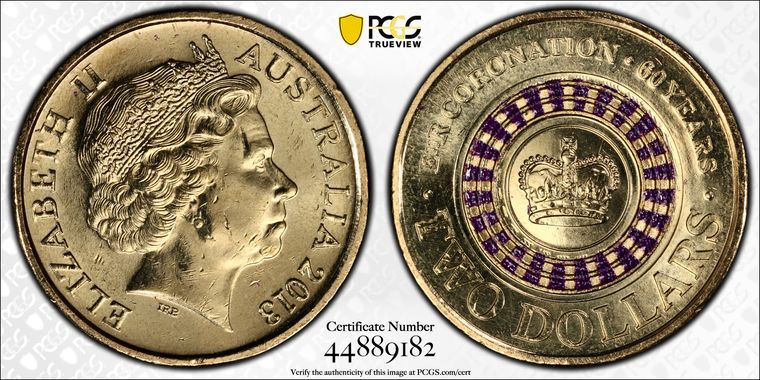 Cert 44889182 - Coin Image