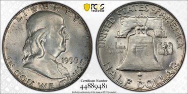 1959-D 50C MS66FBL
