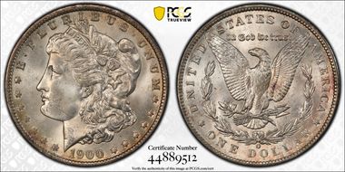 1900-O $1 MS64