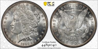 1890-CC $1 MS63