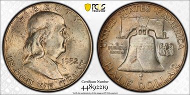 1952 50C MS65