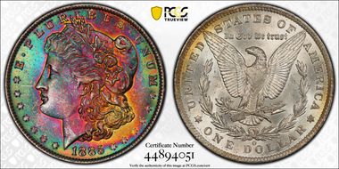 1885-O $1 MS65
