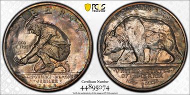 1925-S 50C California MS66