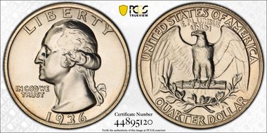 1936 25C PR64