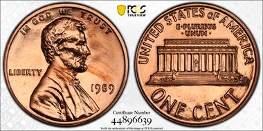 1989 1C MS65RD