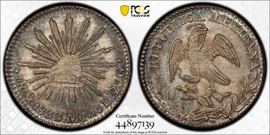 1833/2-Mo MJ Real KM-372.8 MS66