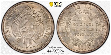 1873-PTS FE 50C KM-161.1 MS64