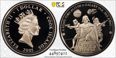 2005 $1 Star Wars PR69DCAM