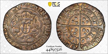 (1431-32) Groat S-1875 Calais AU58