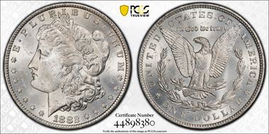 1882-CC $1 MS62