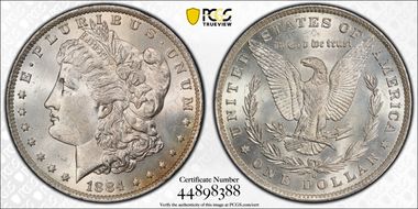 1884-O $1 MS63