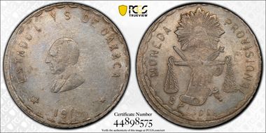 1915 2 Peso KM-746 MS63