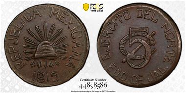 1915 5C GB-241 KM-677 AU58BN