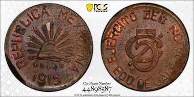 1915 5C GB-241 KM-677 MS63BN