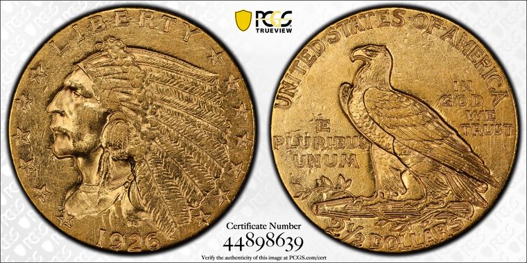 Cert 44898639 - Coin Image