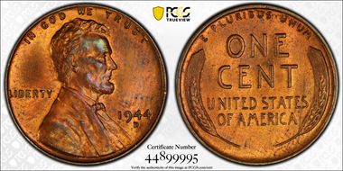 1944-D 1C MS64RB