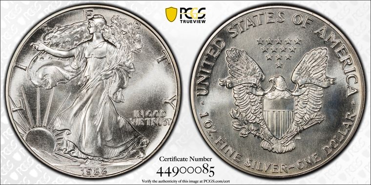 Cert 44900085 - Coin Image