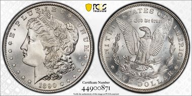 1890-S $1 MS66+