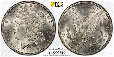 1899-S $1 MS62