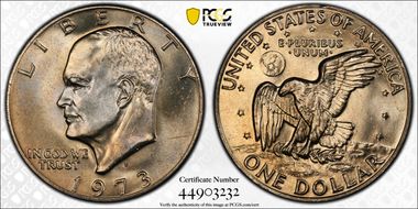 1973-D $1 MS64