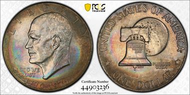 1976-D $1 Type 2 MS65