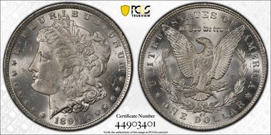 1891-CC $1 MS63