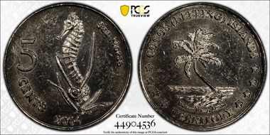 2004 5C X#11 Sea Horse MS63