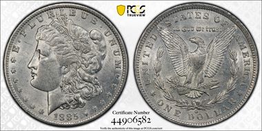 1885-O $1 AU55