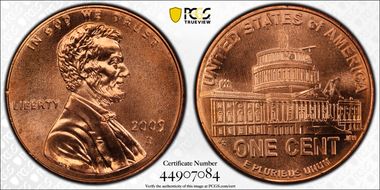 2009-D 1C Lincoln-Presidency MS65RD