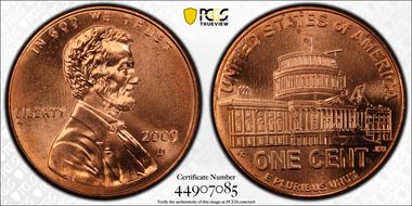 2009-D 1C Lincoln-Presidency MS66RD