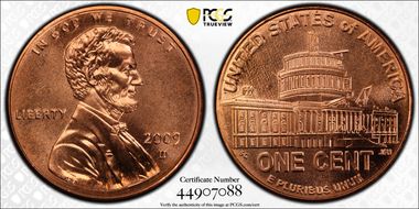 2009-D 1C Lincoln-Presidency MS66RD