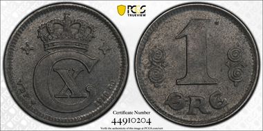 1918 VBP GJ Øre KM-812.1a Iron MS63