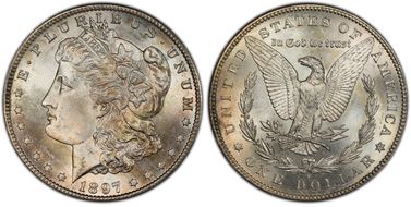 1897-S $1 MS65